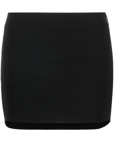 Ambush Plain Mini Skirt - Black