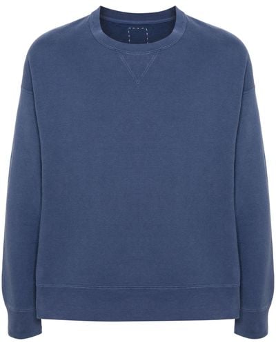 Visvim Jumbo Cotton Sweater - Men's - Cotton/nylon - Blue