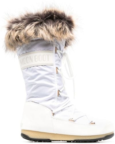 Moon Boot Protecht Monaco High-top Snow Boots - White