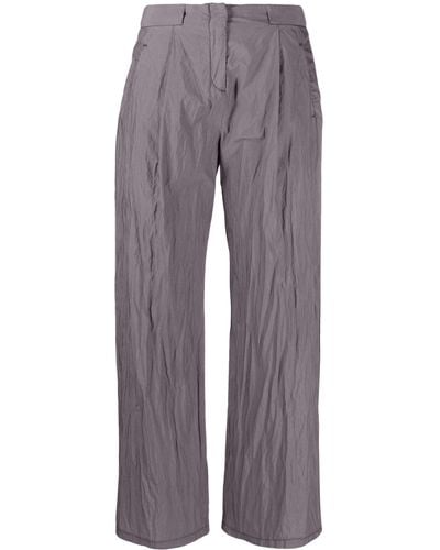 Our Legacy Serene Crinkled Trousers - Grey