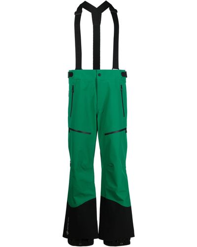 3 MONCLER GRENOBLE Panelled Ski Trousers - Men's - Polyester/polyamide - Green