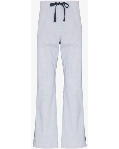 Orlebar Brown Alfred Cotton Track Trousers - Blue