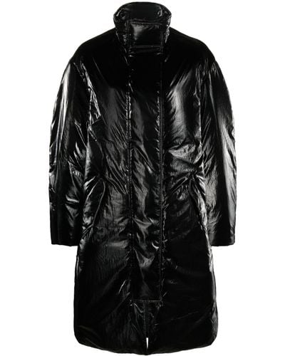 Isabel Marant Shiny Padded Coat - Black