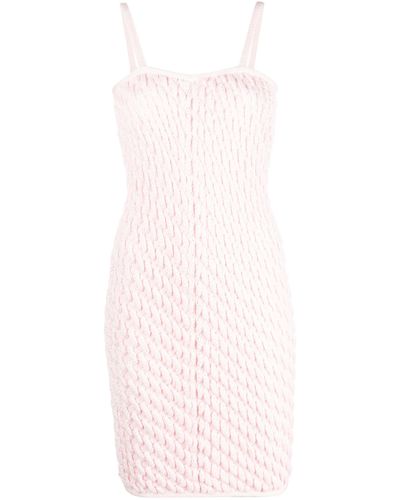 Isa Boulder Cereal Chunky-knit Dress - Pink
