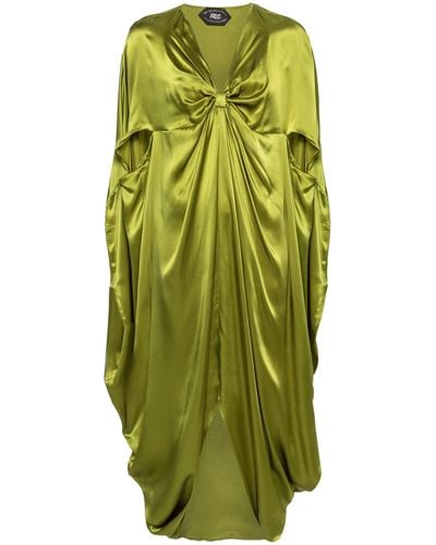‎Taller Marmo Azores Silk-satin Dress - Green