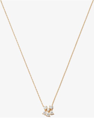 Delfina Delettrez 18k Yellow Dancing Diamonds Necklace - Metallic