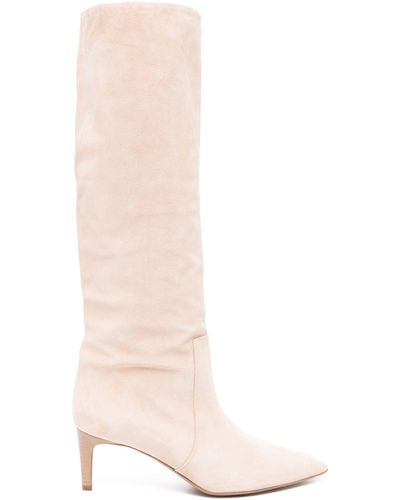 Paris Texas Stilleto 65Mm Knee High Boots - White