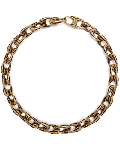 Khaite -plated The Olivia Chain Necklace - Women's - 18kt Plated Brass - Metallic