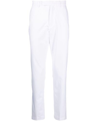 RLX Ralph Lauren Tailored Slim-fit Pants - Men's - Recycled Polyester - White