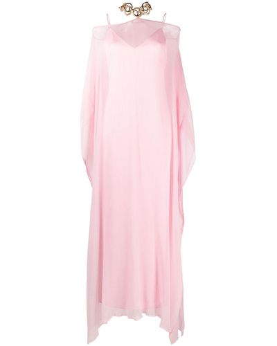 ‎Taller Marmo Spirito Embellished Silk Gown - Pink