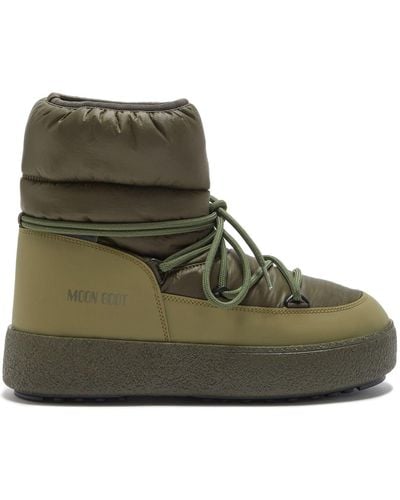 Moon Boot Mtrack Low Padded Boots - Green