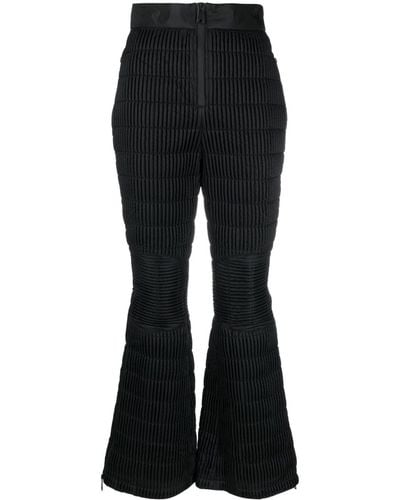 Khrisjoy High-waisted Padded Ski Trousers - Black