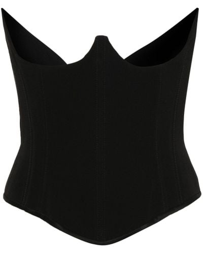 Vivienne Westwood Bella Cupless Corset Top - Women's - Polyamide/elastane/viscose/cotton - Black
