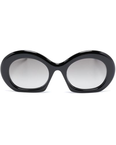 Loewe Half Moon Acetate Sunglasses - Black