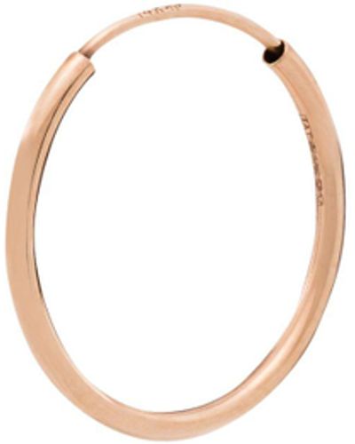 Jacquie Aiche 14k Rose Gold Hoop Earring - Pink