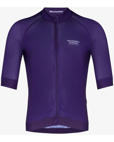 Pas Normal Studios Mechanism Cycling Jersey - Purple