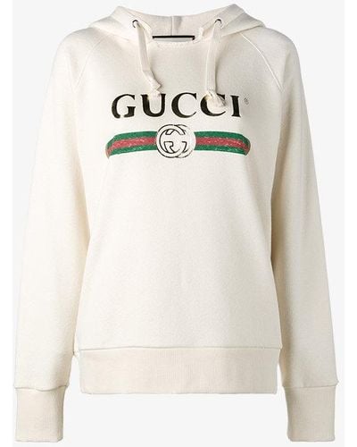 Gucci 'fake' Embroidered Hoodie - Multicolour