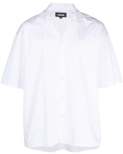 Ahluwalia Robyn Organic Cotton Shirt - Men's - Organic Cotton - White