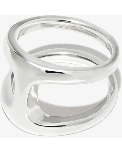 Hoorsenbuhs Sterling Brute Phantom Ring - White