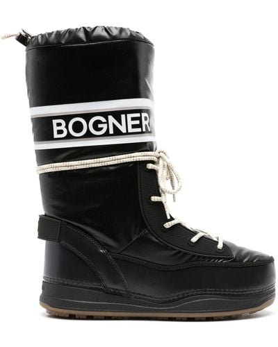Bogner Fire + Ice Les Arcs 1d Faux Leather Boots - Black