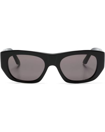 Alexander McQueen Bold D-frame Sunglasses - Unisex - Acetate - Black