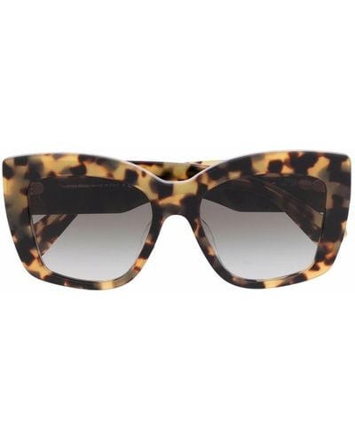 Miu Miu Tortoiseshell Cat-eye Sunglasses - Multicolour