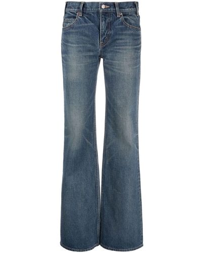 Celine Low-rise Flared Jeans - Blue