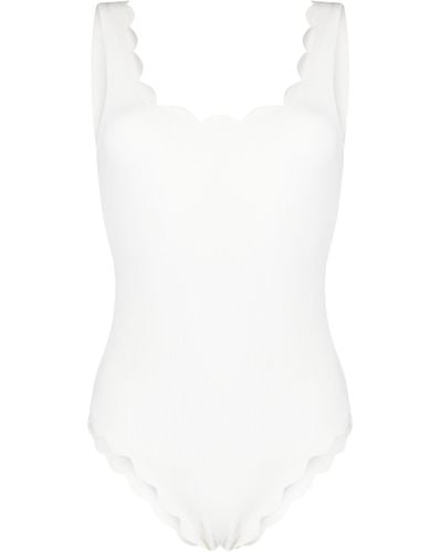 Marysia Swim Palm Springs Stretch-design Swimsuit - White