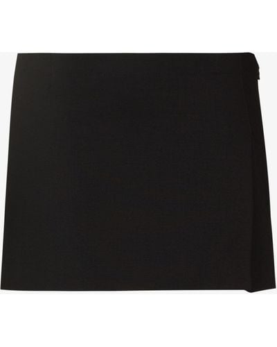Miaou Micro Mini Skirt - Women's - Polyester/spandex/elastane/viscose/wool - Black