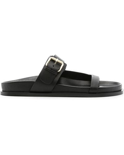 A.Emery The Prince Leather Sandals - Black