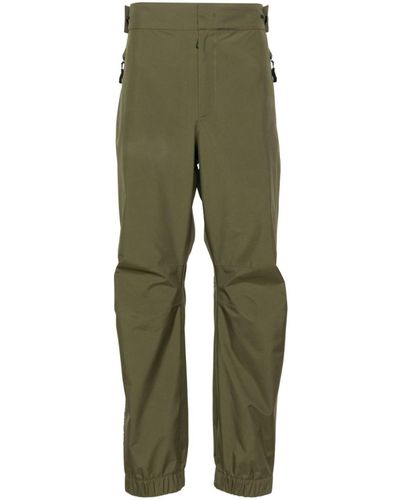 3 MONCLER GRENOBLE Waterproof Tapered Trousers - Men's - Polyester - Green