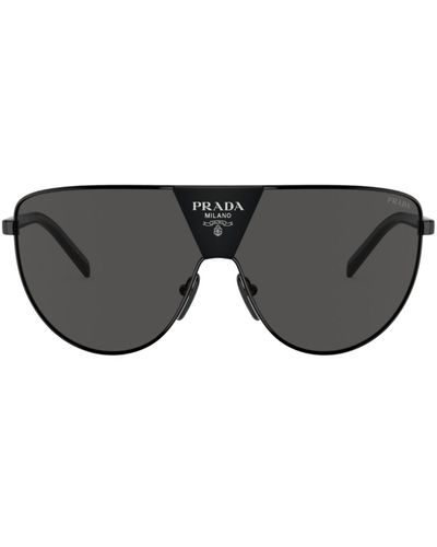 Prada Oversize-frame Sunglasses - Black