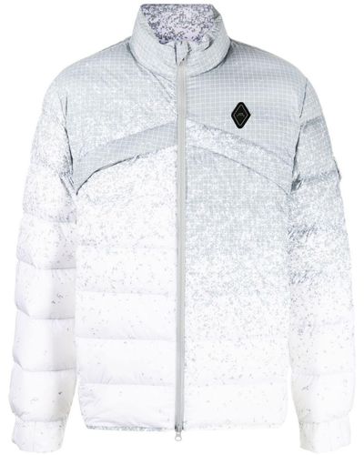 A_COLD_WALL* * - Logo Printed Padded Jacket - White