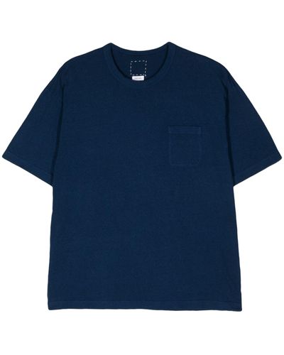 Visvim Short-sleeve Cotton T-shirt - Men's - Cotton - Blue