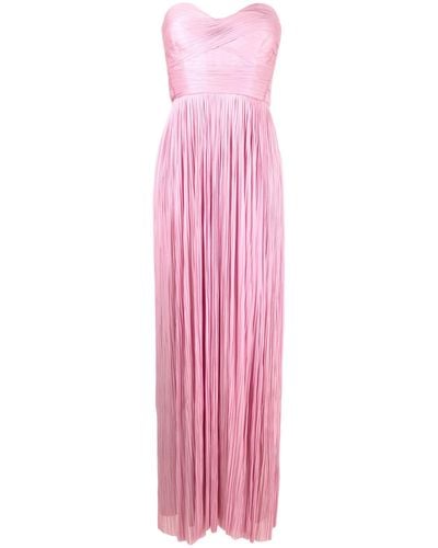 Maria Lucia Hohan Karlie Pleated Maxi Dress - Pink