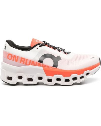 On Shoes Cloudmonster 2 Running Trainers - Pink
