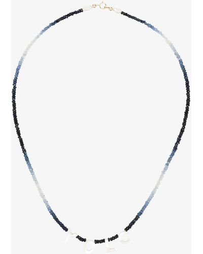 Roxanne First Yolo Beaded Sapphire Necklace - Blue