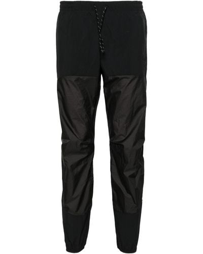 District Vision Tapered-leg Shell Track Trousers - Black