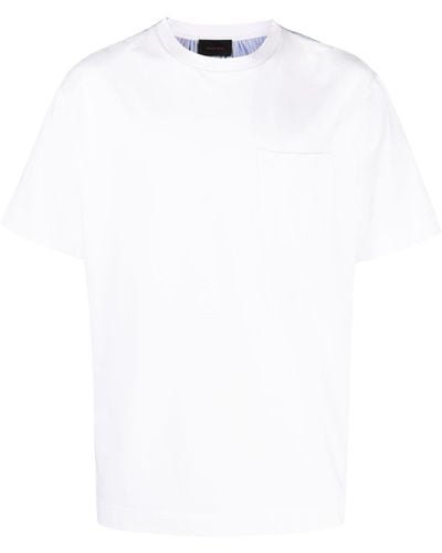 Simone Rocha Patchwork Cotton T-shirt - White