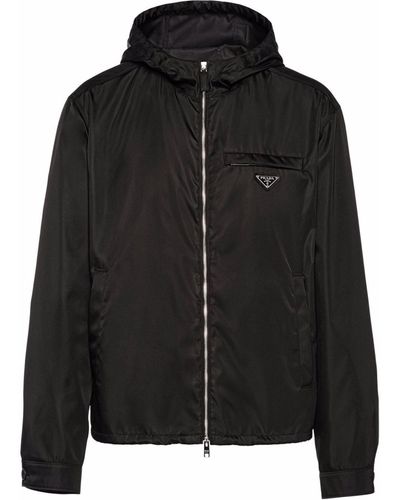 Prada: Black Re-Nylon Down Jacket