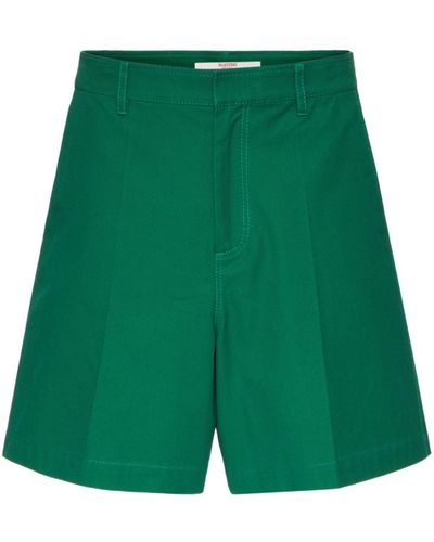 Valentino Garavani Vlogo Bermuda Shorts - Green