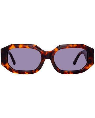 Linda Farrow X The Attico Blake Cat-eye Sunglasses - Women's - Acetate - Red