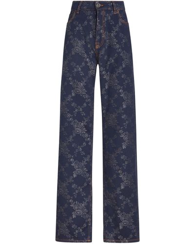 Jacquard Jeans