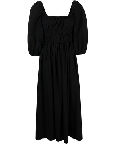 Reformation Bennie Midi Dress - Black