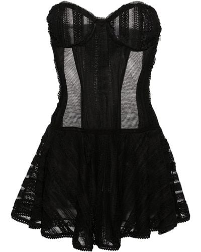 Charo Ruiz Bakary Mini Dress - Black