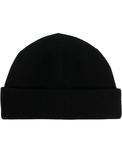 Moncler Genius X 1017 Alyx 9sm Virgin Wool Beanie Hat - Black