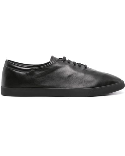 The Row Sam Leather Trainers - Grey