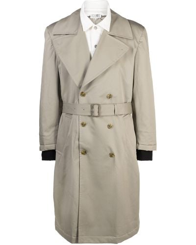 MM6 by Maison Martin Margiela Trench Coat - Natural