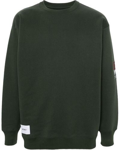 WTAPS All 01 Cotton Sweatshirt - Green