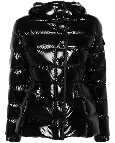 Moncler Barante Padded Hooded Jacket - Black